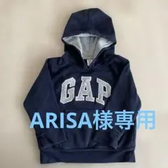 GAP ネイビー フード付きパーカー　3才（90〜100cm）