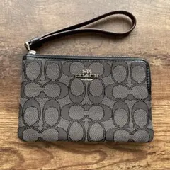 COACH モノグラム ブラック コインケース