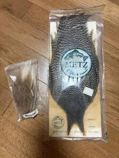 METZ フライマテリアル グリズリー & バックテール セット 2026年最新】フライ マテリアル グリズリーの人気アイテム - メルカリ