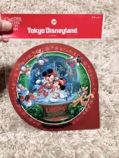 ディズニーランド クリスマス 2009 ステッカー