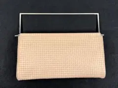 アンテプリマ　パーティーバッグ　レザー　イントレチャット　ベージュ系　ポーチ