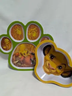 WDW　ディズニー　ライオンキング　シンバ　トレー　プレート　プラスチック　皿
