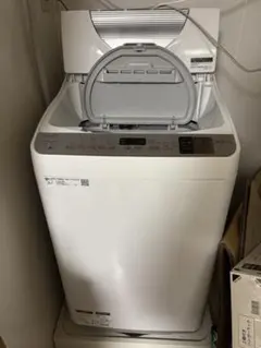 SHARP 縦型洗濯乾燥機 ES-TX5F-S 5.5kg 2022年製 - メルカリ