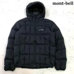 【極美品】モンベル ネージュダウンパーカー ブラック メンズ M 800FP ネージュダウン パーカ Men's｜モンベル