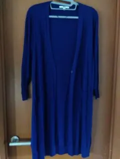 UNIQLO　ロングニット　ブルー