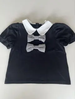 mezzo piano 黒いTシャツ Sサイズのサムネイル