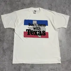 90s フルーツオブザルーム Tシャツ テキサス州 スローガンプリント 州畑のサムネイル