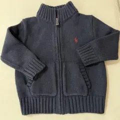 ラルフローレンジップアップセーター18M8085サイズ男の子カーディガン
