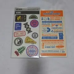 【新品未開封】トラベラーズノート　2026下敷き レギュラー　2020ステッカー