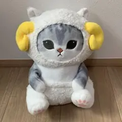 【mofusand/ モフサンド】【ひつじにゃん】ぬいぐるみ