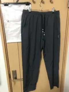 ダークグレー イージーパンツ ウエストゴムLL程度