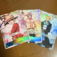 ルフィ/エース SEC パラレル 2枚セット　ワンピースカード P-L ルフィ＆エース(パラレル) 販売 | [ST30]ルフィ＆エース | ONE