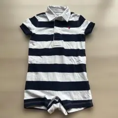Ralph Lauren ボーダー ロンパース 80cm