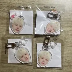 treasure ジョンファン 喜怒哀楽 顔アクキー セット