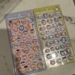 ちいかわ ボンボンドロップシール ボンボン　みんな ポーズ ニコニコ