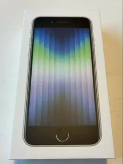Apple iPhone SE (第3世代) スターライト　箱あり