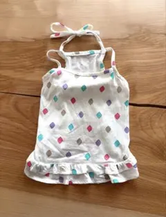 ネックホルダー　水着っぽいワンピース　ハンドメイド ( サイズASなら2くらい)