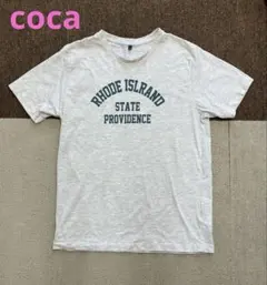 匿名配送★coca Tシャツ　綿コットン　カットソー　夏服のサムネイル