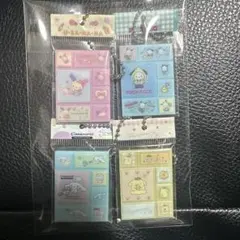 サンリオキャラクターズ タイルシールミニチュアチャーム ウサハナ ポム シナモン