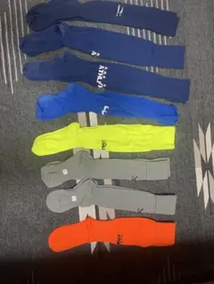 サッカーフットサルソックス 中古7足セット