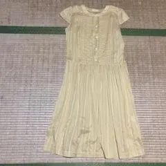 DO!Family 半袖シャツワンピース イエロー