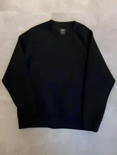 UNIQLO ウルトラストレッチドライスウェットシャツ（長袖） ブラック