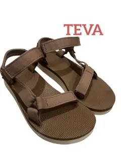 【美品】Teva サンダル ミッドフォーム ユニバーサル ブラウン　23.0のサムネイル