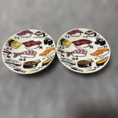 Century 寿司柄 小皿 2枚セットのサムネイル