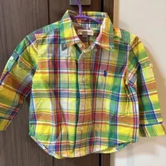 Ralph Lauren チェックシャツ 9Mサイズ