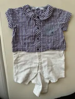 familiar　ロンパース　ベビー服　70