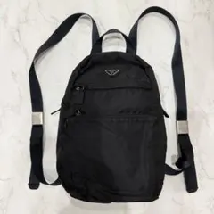 Prada PRADA ナイロン ミニリュック ブラック バックパック白タグ15