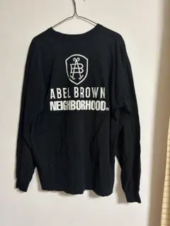 NH x ABEL BROWN . TEE LS / BLACK