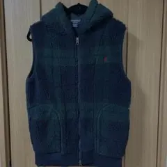 Gymphlex ユナイテッドアローズ フード付きボアベスト M