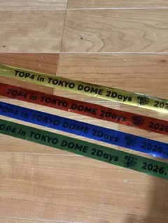 TOP4 東京ドーム 2026 7/4 銀テープ 銀テ キヨ。 レトルト等 フル TOP4 東京ドーム 2026 7/5 銀テープ 銀テ フル キヨ レトルト - メルカリ
