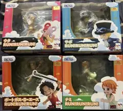 【新品未開封】GEM RUN!RUN!RUN! エース&ナミ&ウタ&サボ