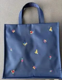 フェイラー　ハイジ　学校フェイラー　スクエア　トートバッグ ネイビー