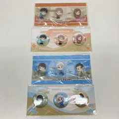 呪術廻戦　ミニ缶バッジ3個セット　ミニアクリルブロック3個セット　たすっこ　着物