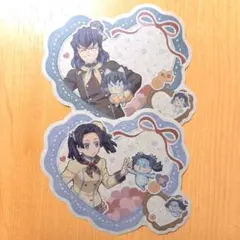 鬼滅の刃 バレンタイン ホワイトデー サンキューメッセージシール 伊之助 アオイ