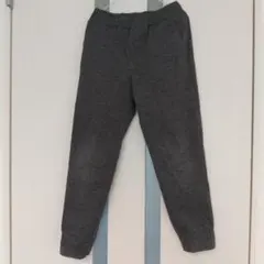 ユニクロ アクティブジョガーパンツ　長ズボン 140　チャコールグレー