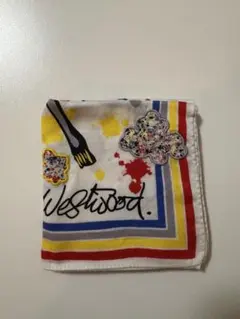 ヴィヴィアンウエストウッド　 アートデザイン ハンカチ