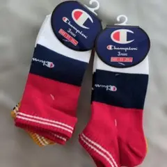 【Champion チャンピオン】アンクルソックス 3足セット23〜25cmのサムネイル