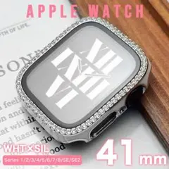 アップルウォッチ ケース apple watch キラキラカバー 41mm WS