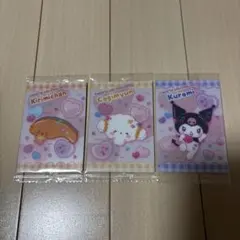 サンリオキャラクターズ ウエハース9 クロミ、こぎみゅん、KIRIMIちゃん