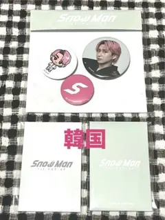 SnowMan 韓国 ソウル　1st ポップアップ　缶バッジ　佐久間大介