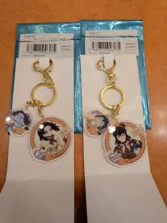 鬼滅の刃　ufotable　コンビアクリルチャーム伊之助&アオイ