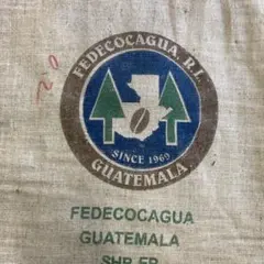 グァテマラコーヒー豆の麻袋