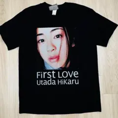難あり 宇多田ヒカル Tシャツ ファーストラブリプリント 新品未使用
