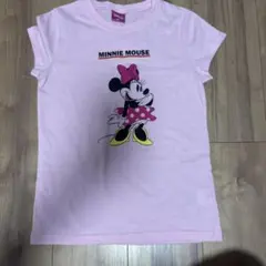 Disney ミニーマウス 半袖Tシャツ ピンク 150のサムネイル