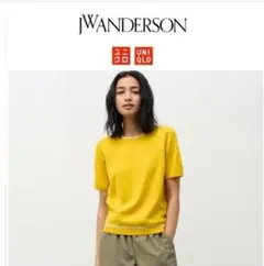 UNIQLO JW ANDERSON 半袖ニット イエロー