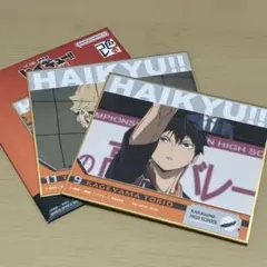 一番くじ 劇場版ハイキューゴミ捨て場の決戦2 影山飛雄・月島蛍 色紙セット